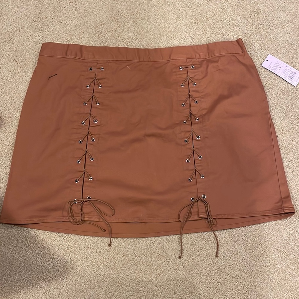 Burnt Orange Skirt